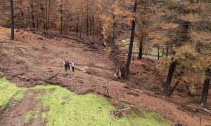 After the fires, mudslides come