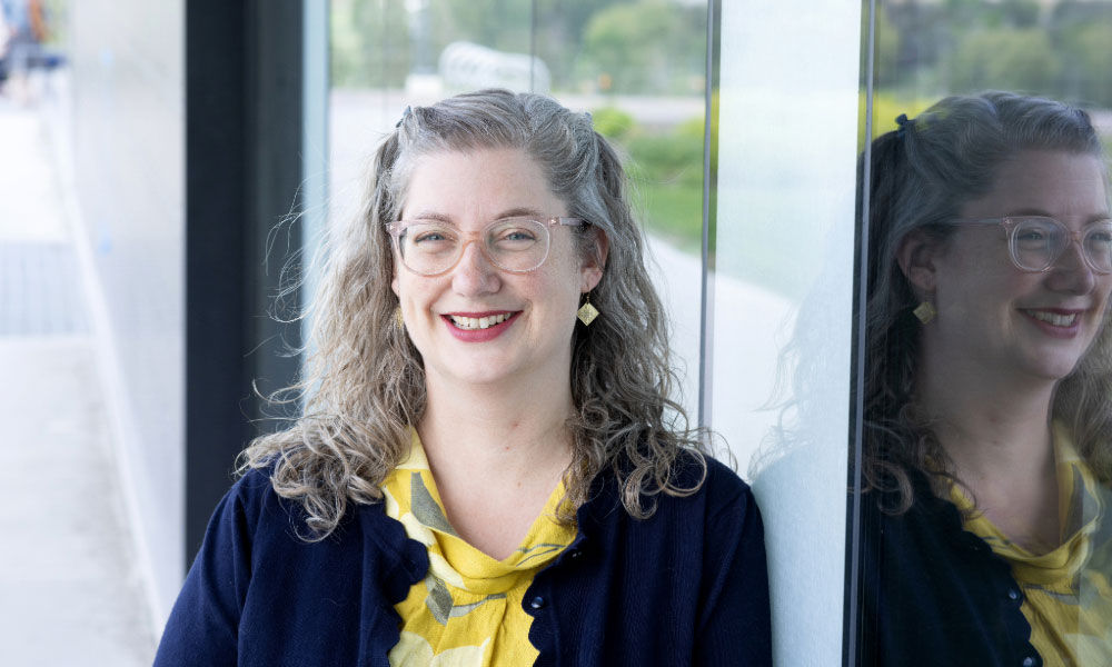 Headshot of Christine Schreyer, Director of Institute for Community Engaged Research 